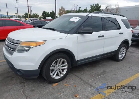 2015 Ford Explorer from USA, damaged, VIN 1FM5K7B80FGB40296